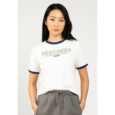 Áo Thun Tay Ngắn Nữ Skechers Skechers Authentic - Iconic Short Sleeve Tee - SL425W468-00QF