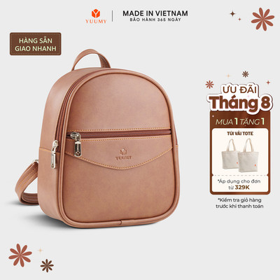 Balo Yuumy (Thời trang nữ basic năng động cỡ nhỏ - Balo da Liberal YBA113) Bagsmart