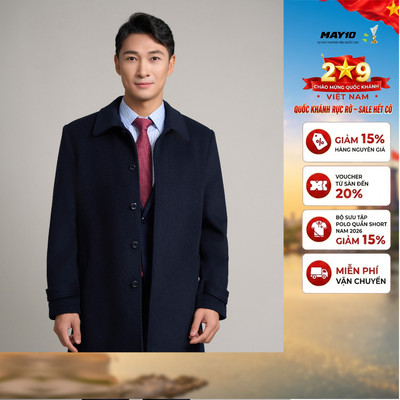 Áo khoác dạ nam GrusZ mã 030125001GZ DA008