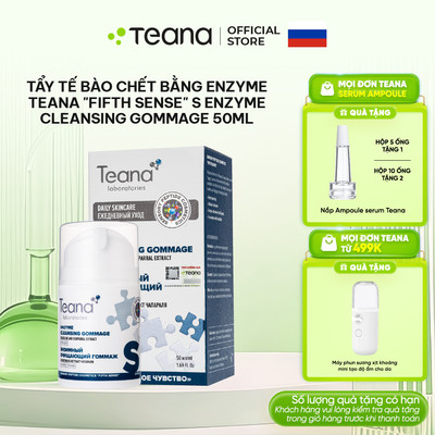 Tẩy tế bào chết Teana Fifth Sense S Enzyme bằng enzyme làm sạch sâu lỗ chân lông 50ml