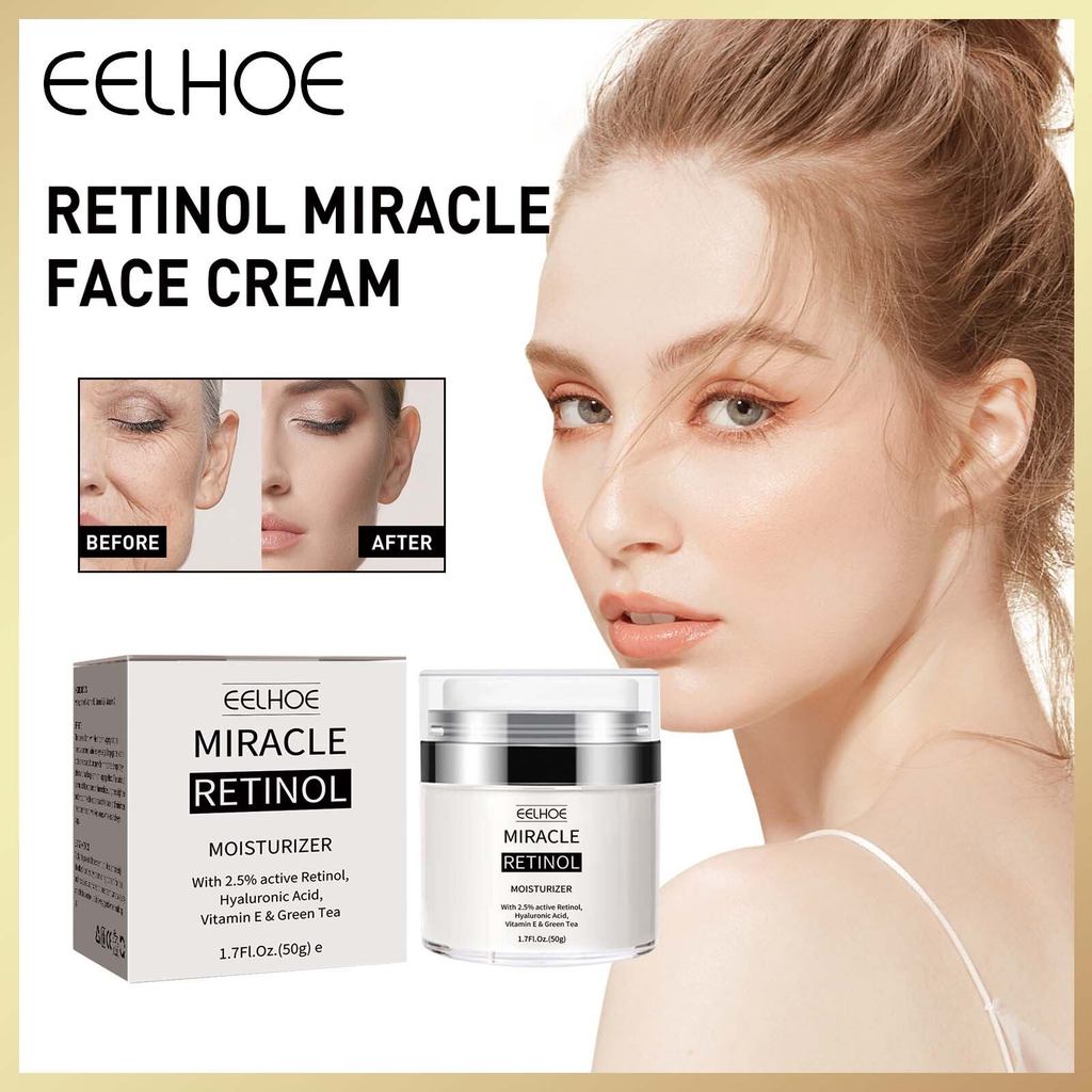 Eelhoe Retinol 2.5% Kem Dưỡng Ẩm Tẩy Nhăn Mặt Chống Lão Hóa Và Giảm Nếp Nhăn Đường Mịn Chăm Sóc Da N