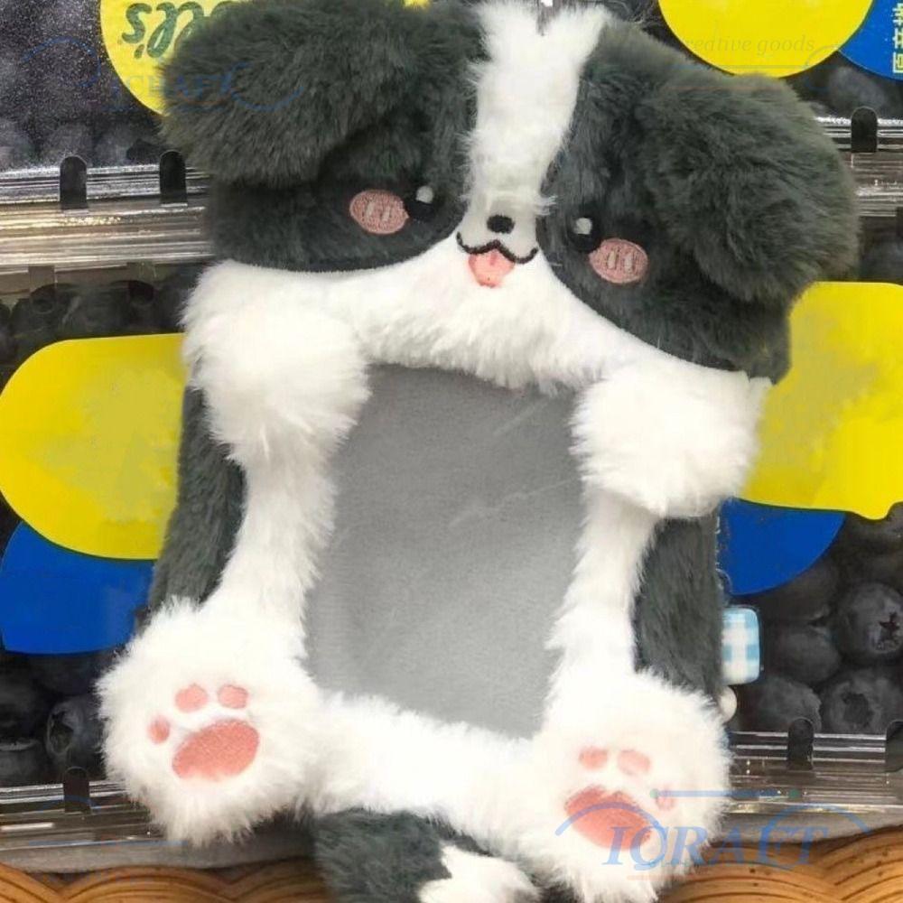 CRAFTML Photocard, Sang Trọng Tai Thỏ / Border Collie Photo Card Holder, Phim Hoạt Hình Đa Năng Thẻ
