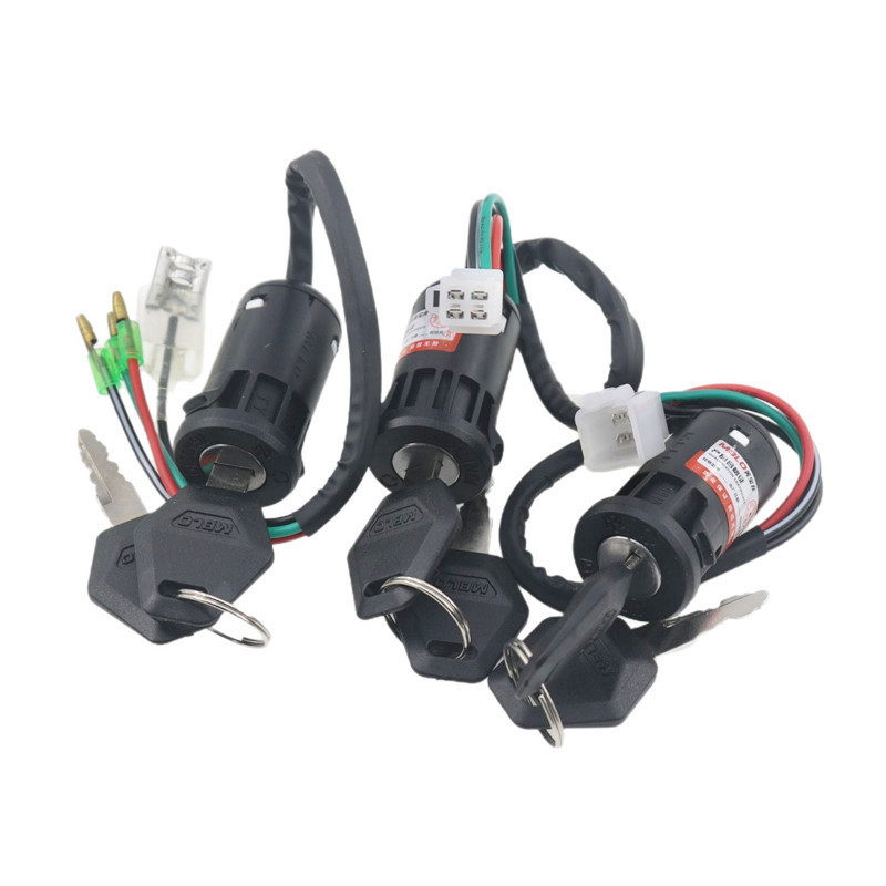 Xe máy địa hình ATV ATV Phụ kiện sửa đổi Công tắc đánh lửa Khóa cửa điện Chìa khóa thích hợp cho ATV