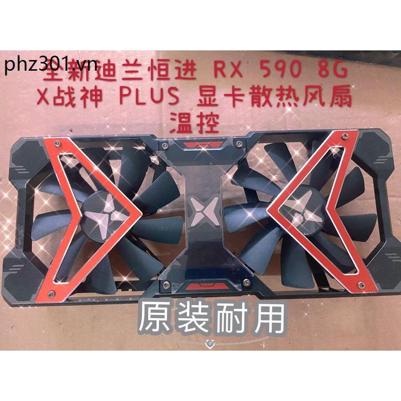 Dylan Hengjin RX 590 8G X Thần Chiến Tranh RX 5500XT X Chiến Binh Điều Khiển Nhiệt Độ Quạt Đồ Họa