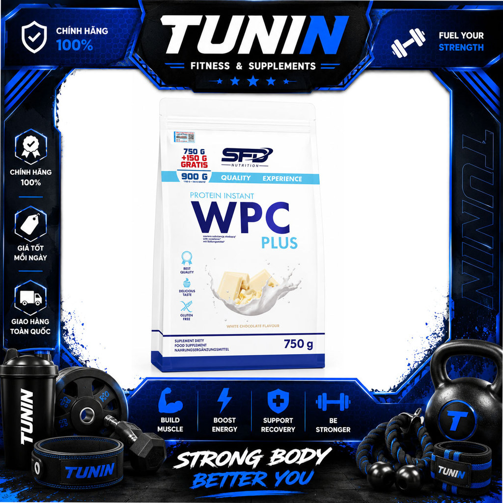 Whey Concentrate SFD WPC 84 InStant 700g 23 portions - Sữa dành cho người chơi thể thao 23 Servings 