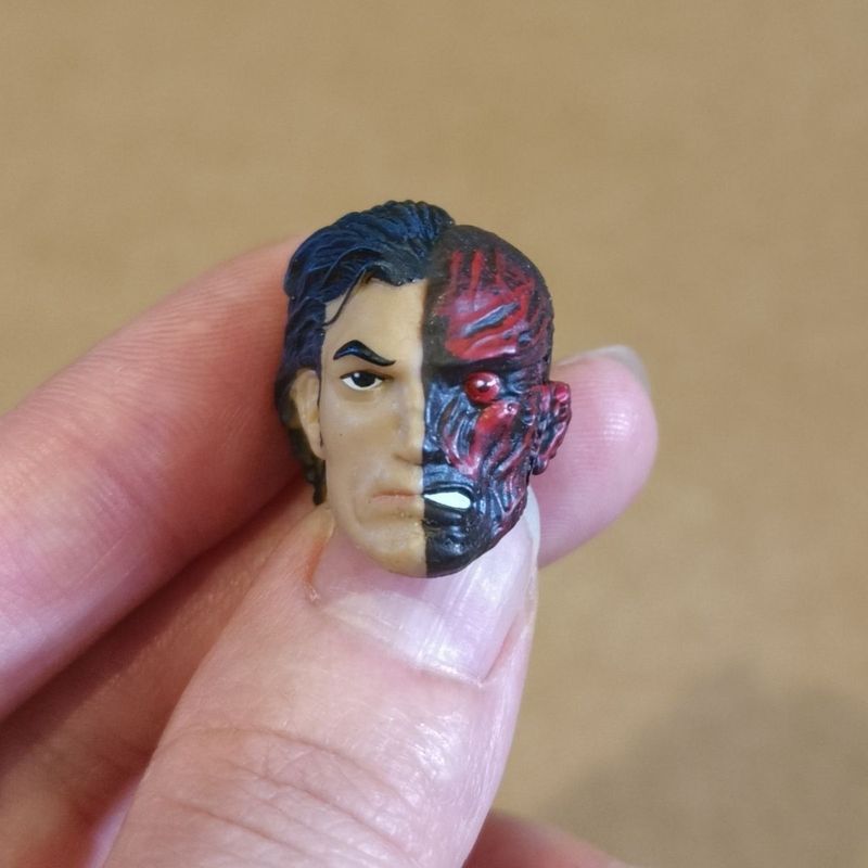 Bán Sản Phẩm Batman Nhân Vật Phản Diện Đầu Khắc McFarland DC Hai Mặt Người Harvey Dent Mẫu DIY Sửa Đ