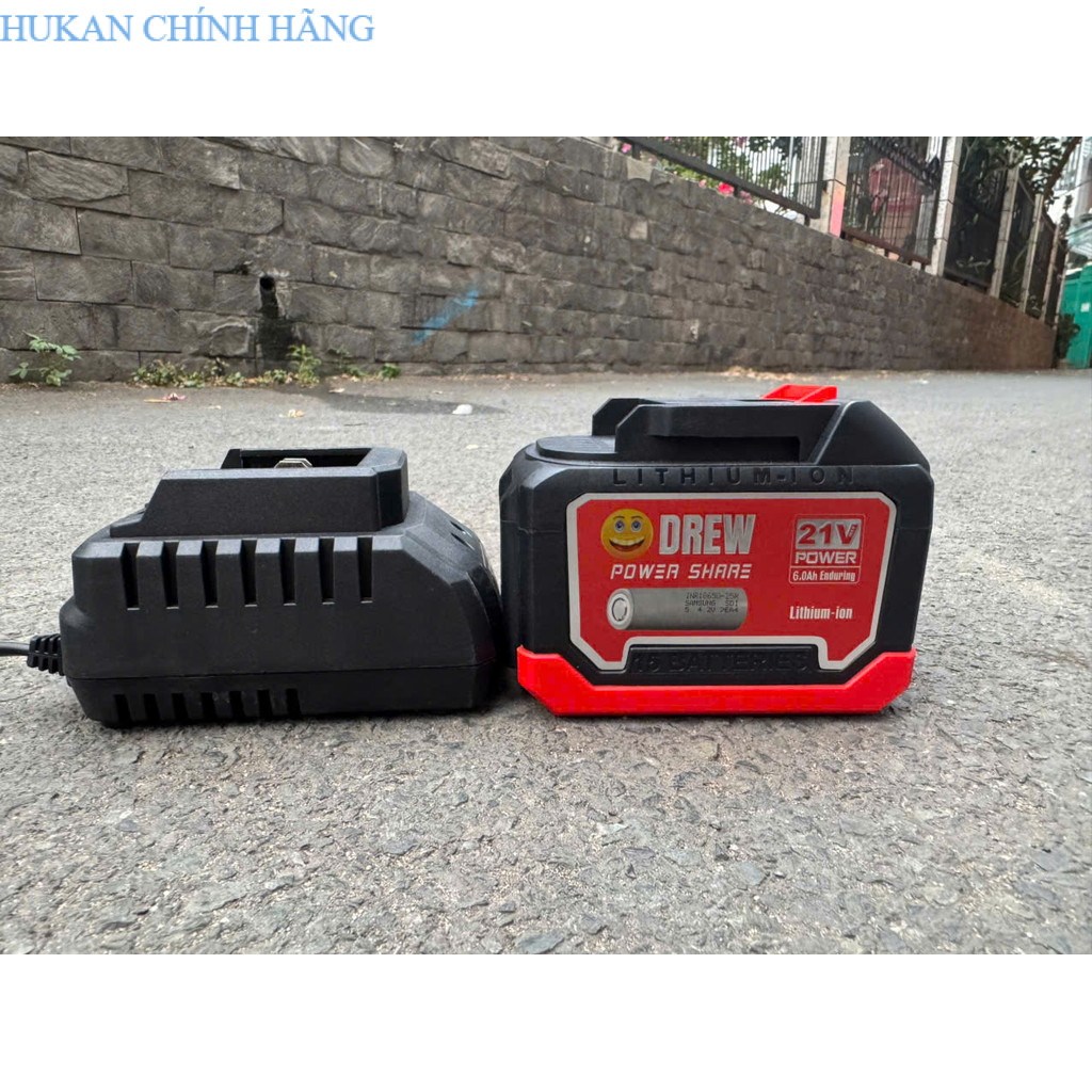 Pin 15 Cell  DREW CELL SAMSUNG  Plus ,Vỏ Nhựa Abs Chống Sốc Dùng,  có báo pin HUKAN CHÍNH HÃNG