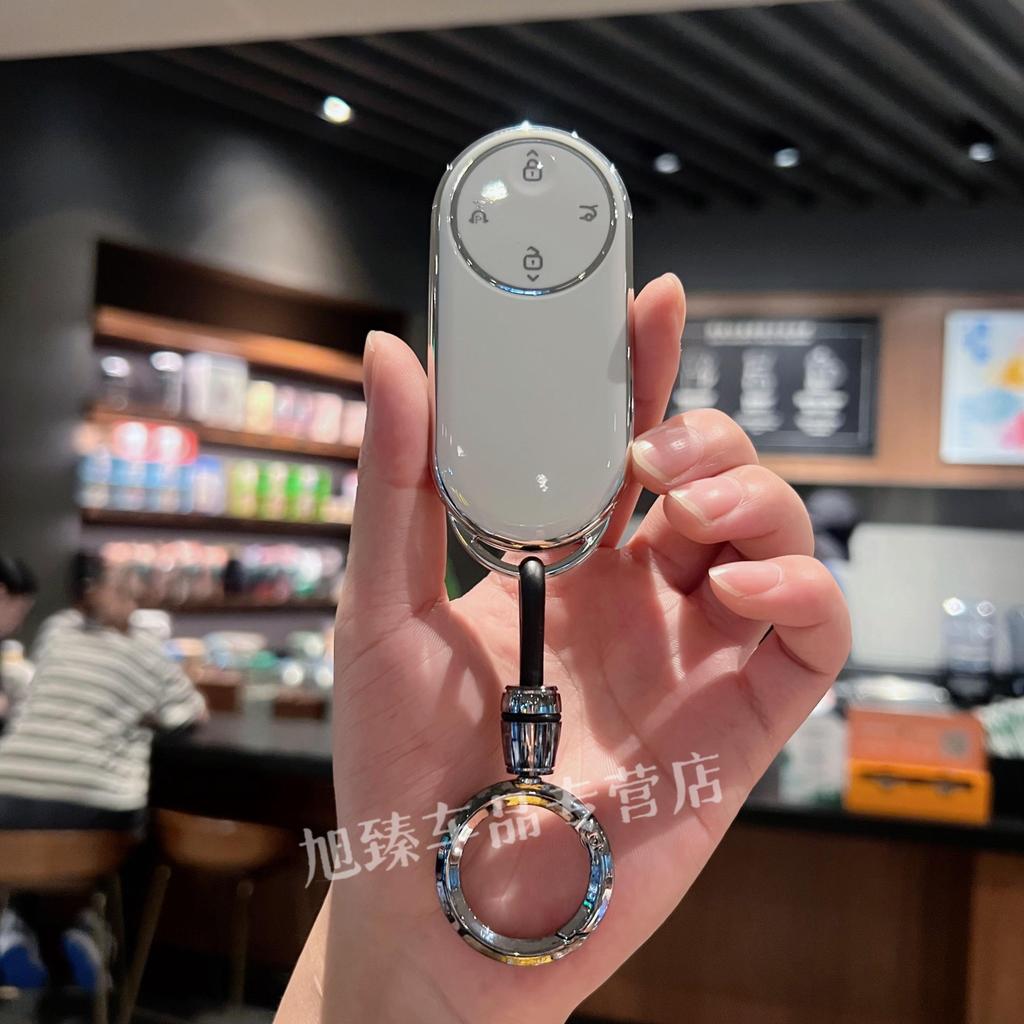 Thích hợp để hỏi World M9 Chìa Khóa Ô Tô AITO Phong Cách Mới M9 Huawei Serris Thẻ Bảo Vệ Túi Khóa Đơ