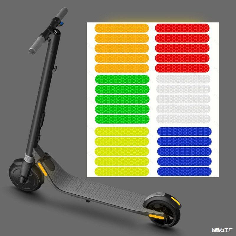 Naben Scooter ES1 ES2 ES3 ES4 E22 E25 Shining Star Phản Quang Miếng Dán Cảnh Báo An Toàn Nhãn Dán YF