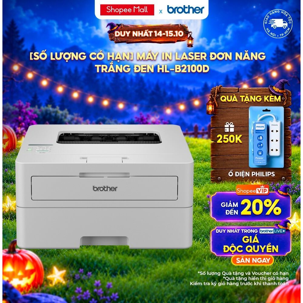 Máy in laser đơn năng Brother HL-B2100D