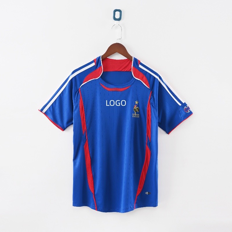 Áo thi đấu sân nhà phiên bản cổ điển Pháp 2006 S-2XL