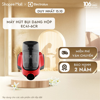 Máy hút bụi cầm tay dạng hộp Electrolux EC41-6CR - Bộ lọc 4 bước cho hút bụi hiệu quả