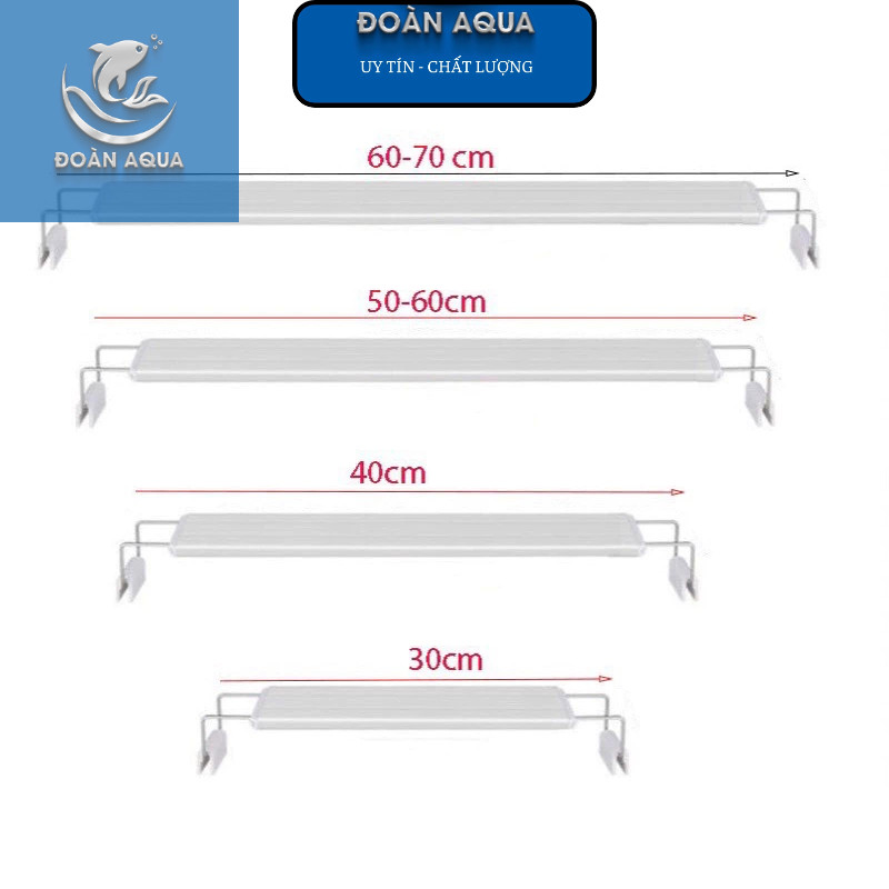 Đèn Led Máng XuanMeiLong Siêu Đẹp Tiết Kiệm Điện Đèn Led XML Cho Bể Cá Thủy Sinh DD Aqua