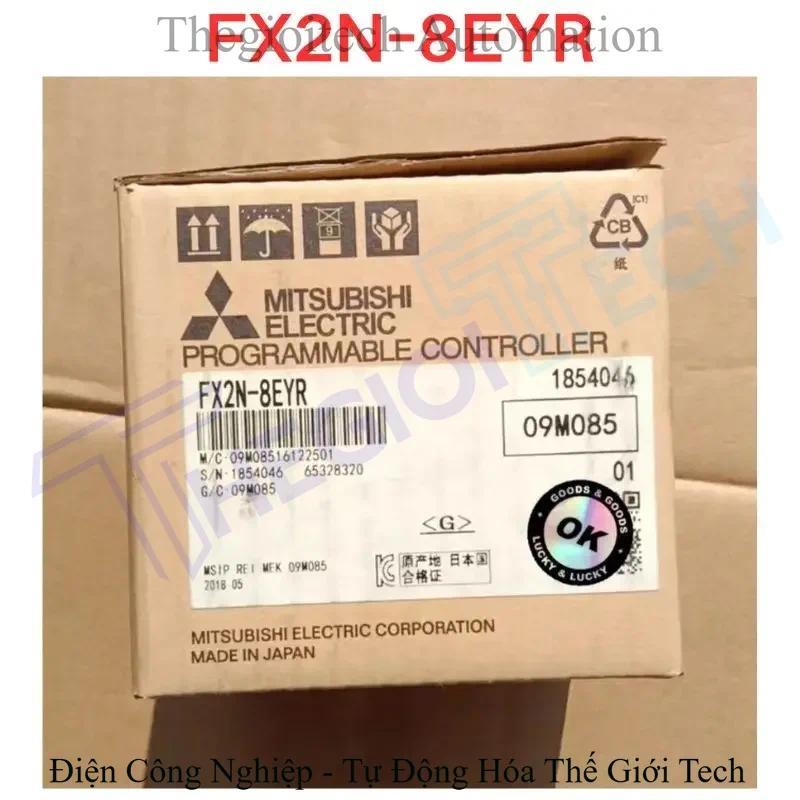 Module mở rộng cho PLC FX2N / FX3U MỚI CHÍNH HÃNG Brand new original FX2N-8EYR IO Module