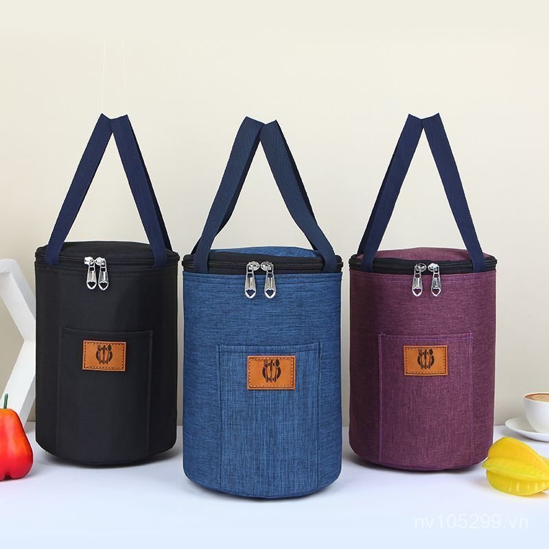 ] Túi đựng đồ ăn trưa bên trong One Week Fight Single Office Worker Hộp cơm trưa bằng lá nhôm 900 + 