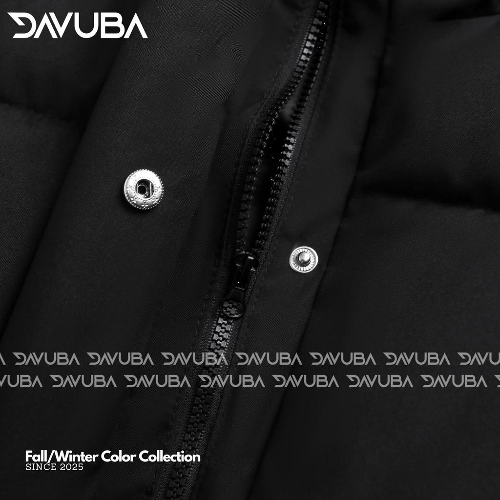 DAVUBA I Áo Phao Boxy (Ver2) Dày Dặn Tay Dài Cổ Cao Nam Nữ SM162 | BigBuy360 - bigbuy360.vn