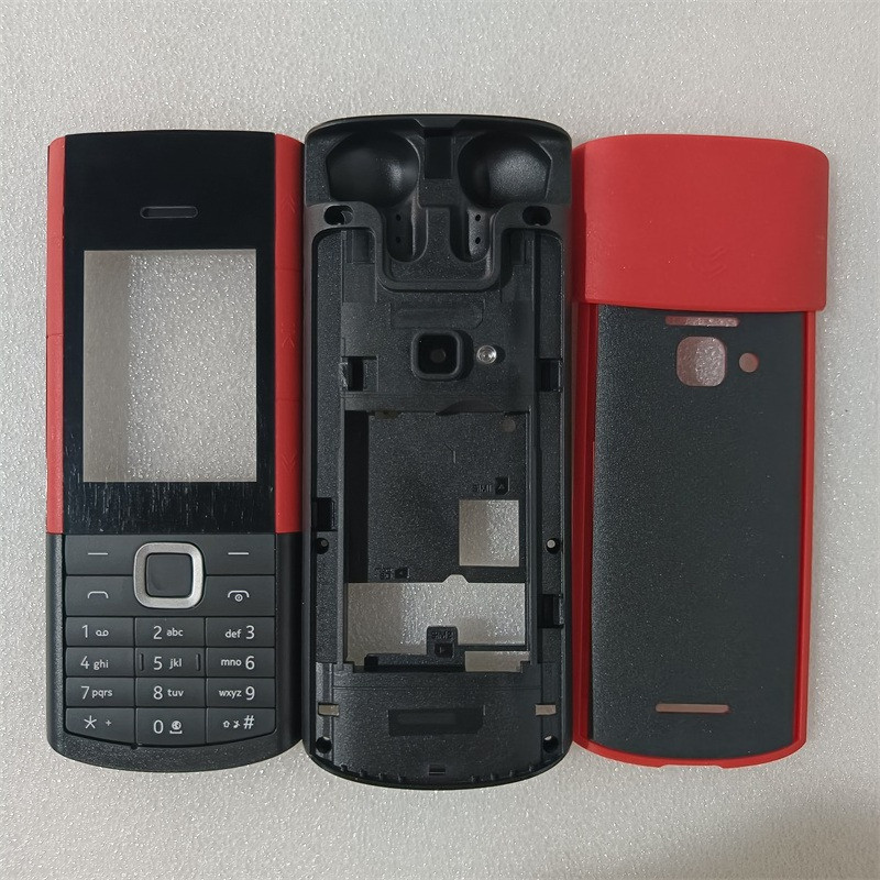 Vỏ bọc điện thoại di động hoàn chỉnh + Bàn phím tiếng Anh cho Nokia 5710 XpressAudio 5710XA 4G 2022