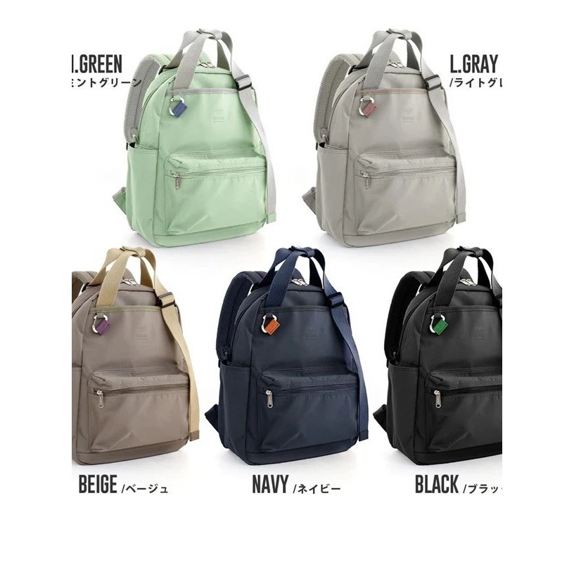 666 Sinh Viên Đại Học Schoolbag Ba Lô Đeo Vai Laptop Nhật Bản Vải Nylon Di Động Nữ Nhẹ Du Lịch Chống