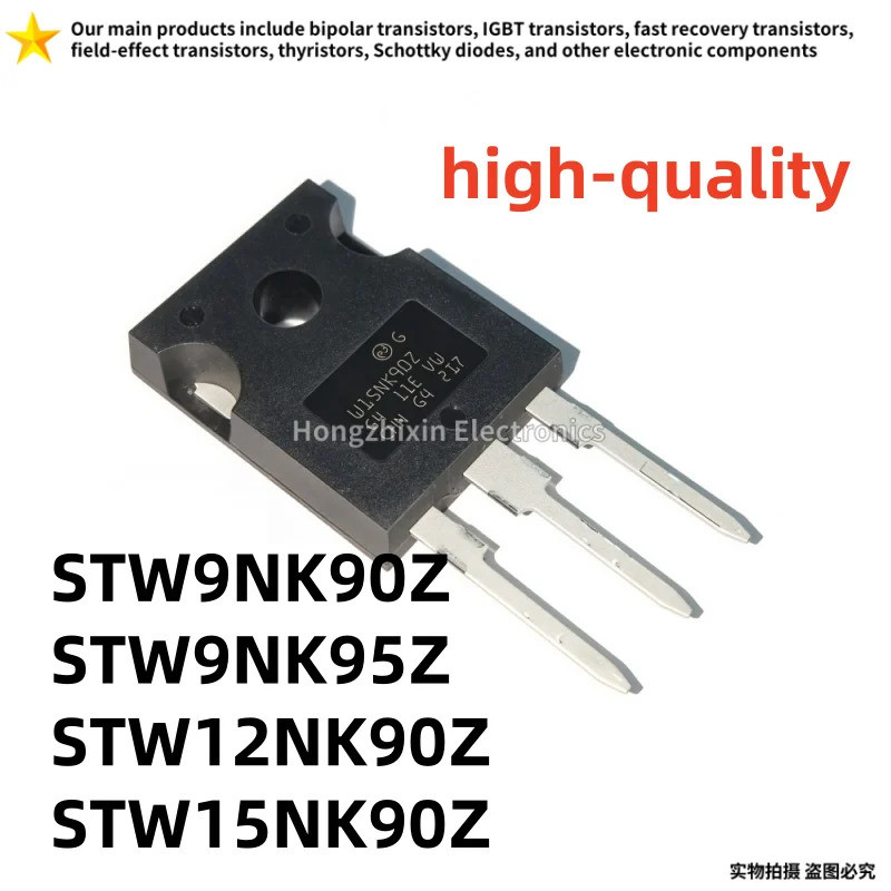 5 CÁI STW9NK90Z STW9NK95Z STW12NK90Z STW15NK90Z W9NK90Z W9NK95Z W12NK90Z W15NK90Z TO-247 MOS bóng bá