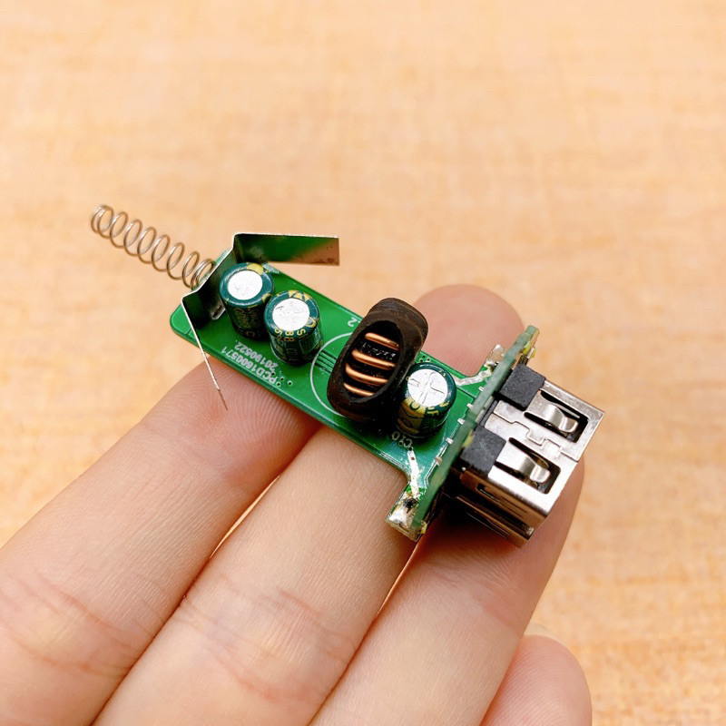 Mạch tẩu sạc 2 cổng USB input DC 12V - 24V output 5V 3.1A max 5.5A - Mạch buck, mạch hạ áp 12V