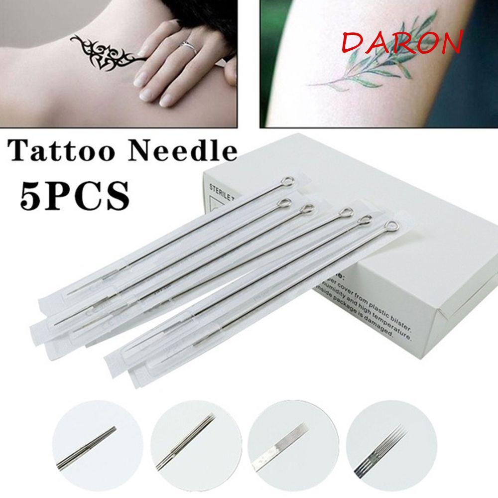 DARON Tattoo Needles Permanent Professional Thép không gỉ Trang điểm Microblading Tattoo Shader