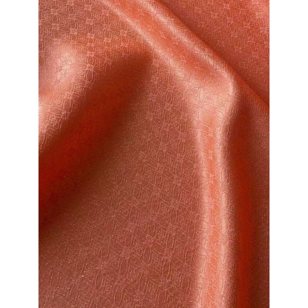 Dệt Vàng Bảy Kho Báu Vải Lụa Jacquard Vải Lụa Vàng Sợi Lụa Hanfu Phong Cách Trung Quốc Màu Trơn Jacq