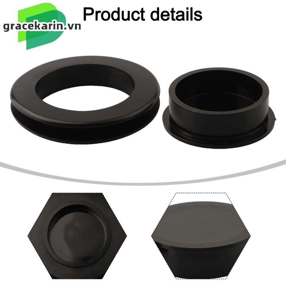 Hole Cover Table 2 Inch Awning Accessories Black Outdoor Parasol Umbrella Patio