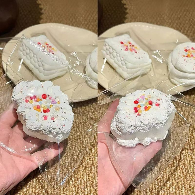 Pinch Khuôn Waffle Một Mỡ DIY Handmade Khuôn Kẹo Đồ Chơi Pinch Waffle Khuôn Silicon