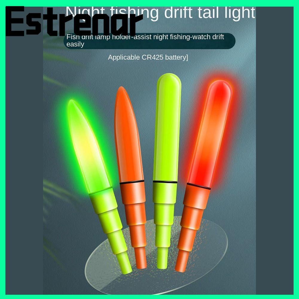 ESTRENAR 1 Đèn phao câu cá, Đèn phao câu cá LED siêu sáng cảm ứng, Phao câu cá ban đêm phát sáng Câu