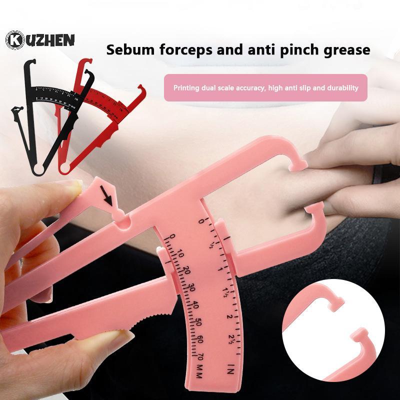 KUZHEN Body Fat Monitor Sebum Meter Folder Personal Body Fat Caliper Máy phân tích da Đo biểu đồ Fit