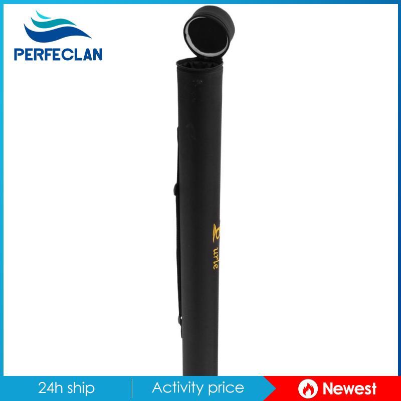Fly Fishing Rod Tube Hard Rod Tube Fly Fishing Rod Bag Rod Organizer với xốp EVA và dây đeo vai có t