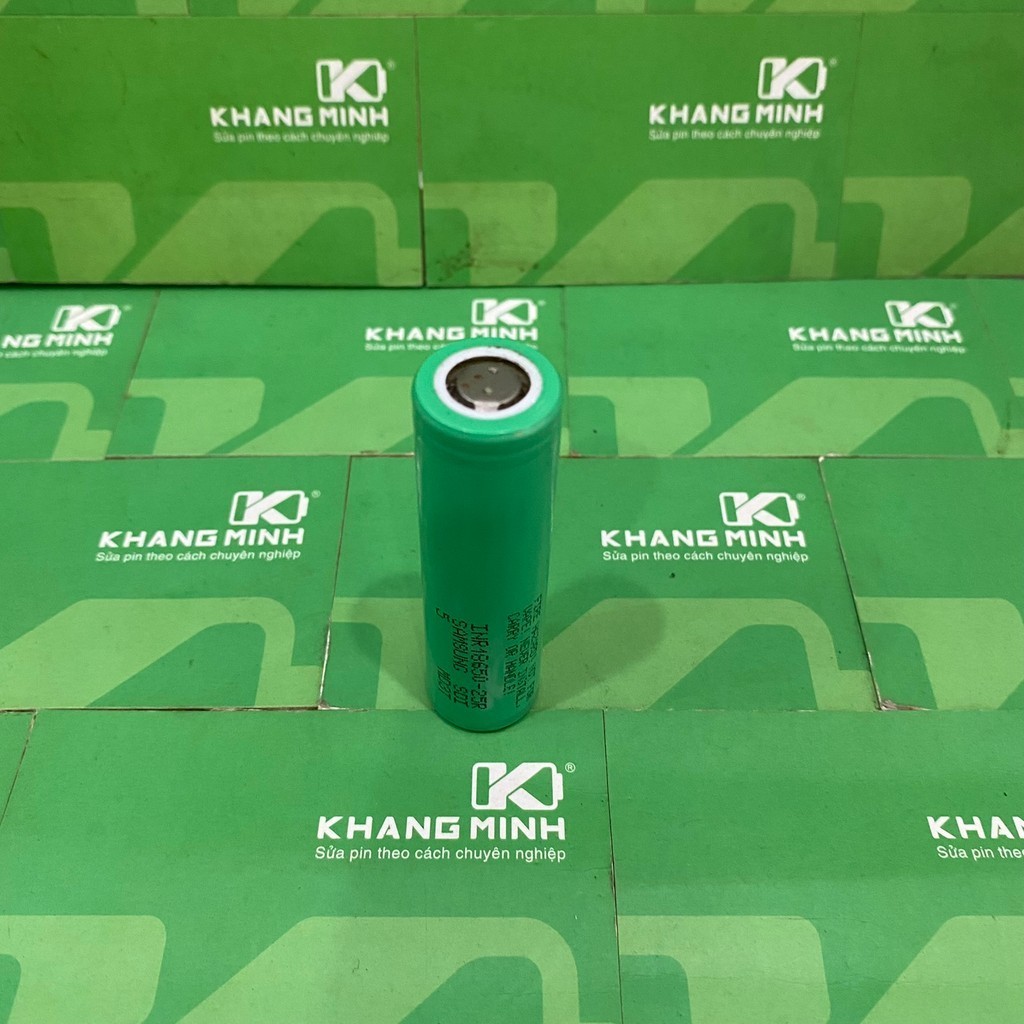 [HCM]Pin Samsung 25R tháo khối , 2500mAh - xả 20A , mã INR18650-25R, chuyên máy công cụ và xe điện