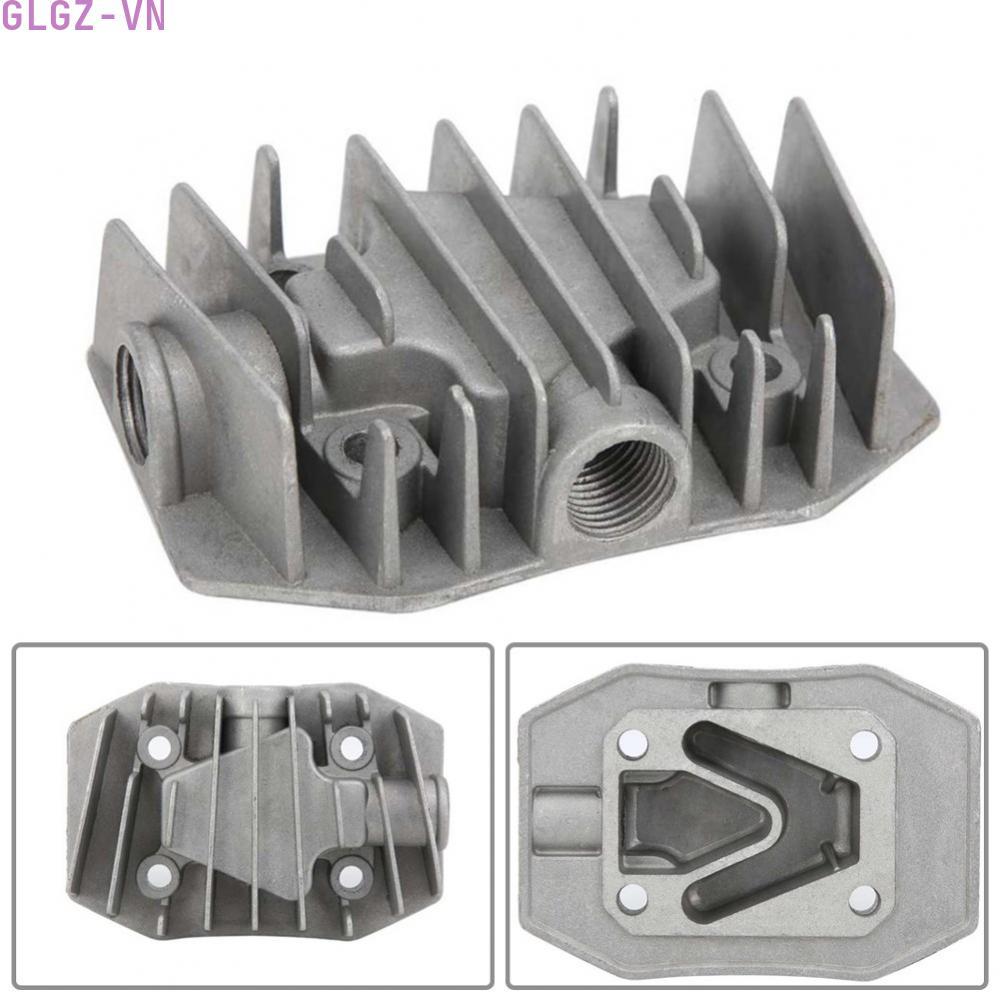 Cylinder Head Alternatives Spare Parts Cast Aluminum Grey Pneumatic 1 Pcs