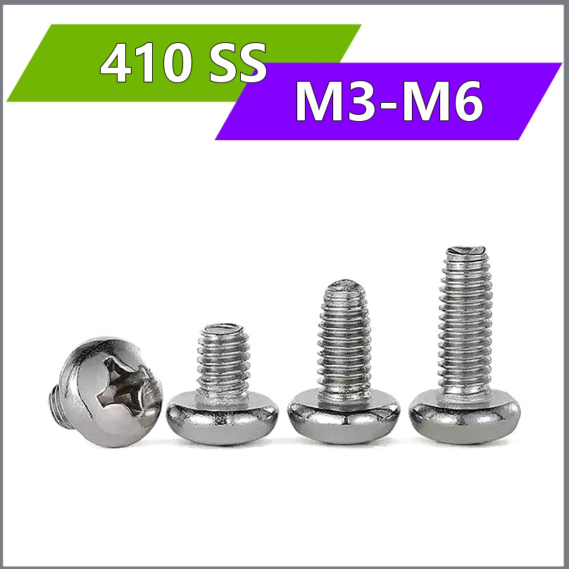 Vít máy Pan Head Phillips M3-M6 SUS410 dành cho Điện tử & Lắp ráp chung [drp]