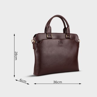 Cặp Công Sở Yuumy (Thời trang nữ đi làm cỡ lớn - Cặp da CAYM02) Bagsmart