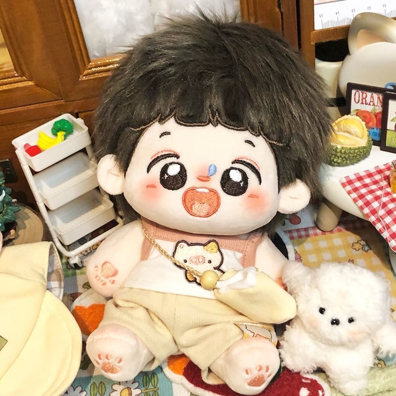 ((Có sẵn) Vỏ Sữa Nhỏ Chính Hãng 20cm Cotton Chính Hãng Búp Bê Bé Trai Búp Bê Quà Tặng Cho Bạn Gái Bạ