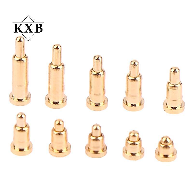 [threegoodstonesgen] 10 Cái Đầu Nối Pin SMT Pogo Pin Đầu dò thử nghiệm tải lò xo 2-7MM PCB Pogopin T
