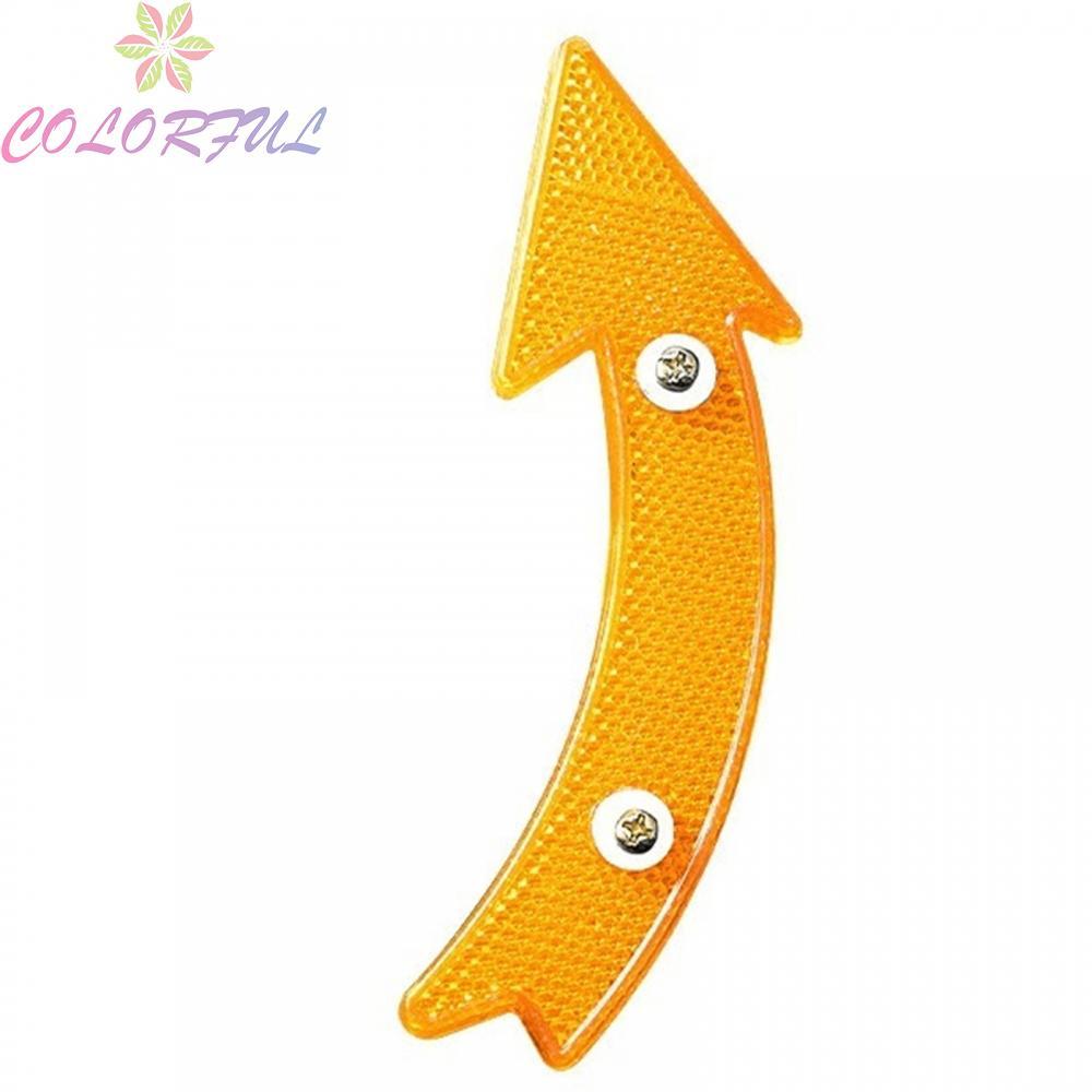 Bicycle Spoke Reflector 36 Units ABS 15.5x2.5cm Multi Color Set for Night Riding