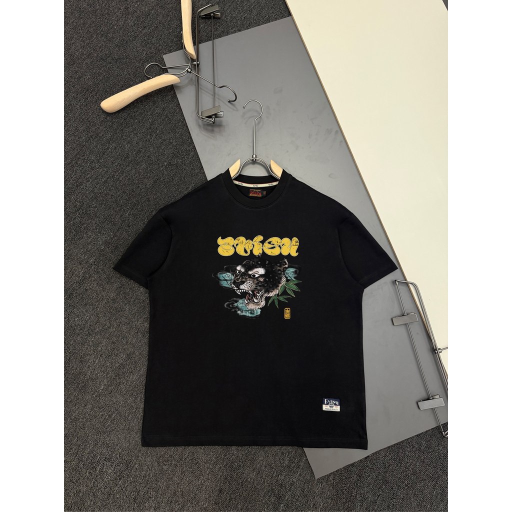 Áo thun Evisu / Áo thun Evisu in hình ngắn tay nam nữ Áo thun cao cấp Áo thun cặp đôi Hip-Hop ngắn @
