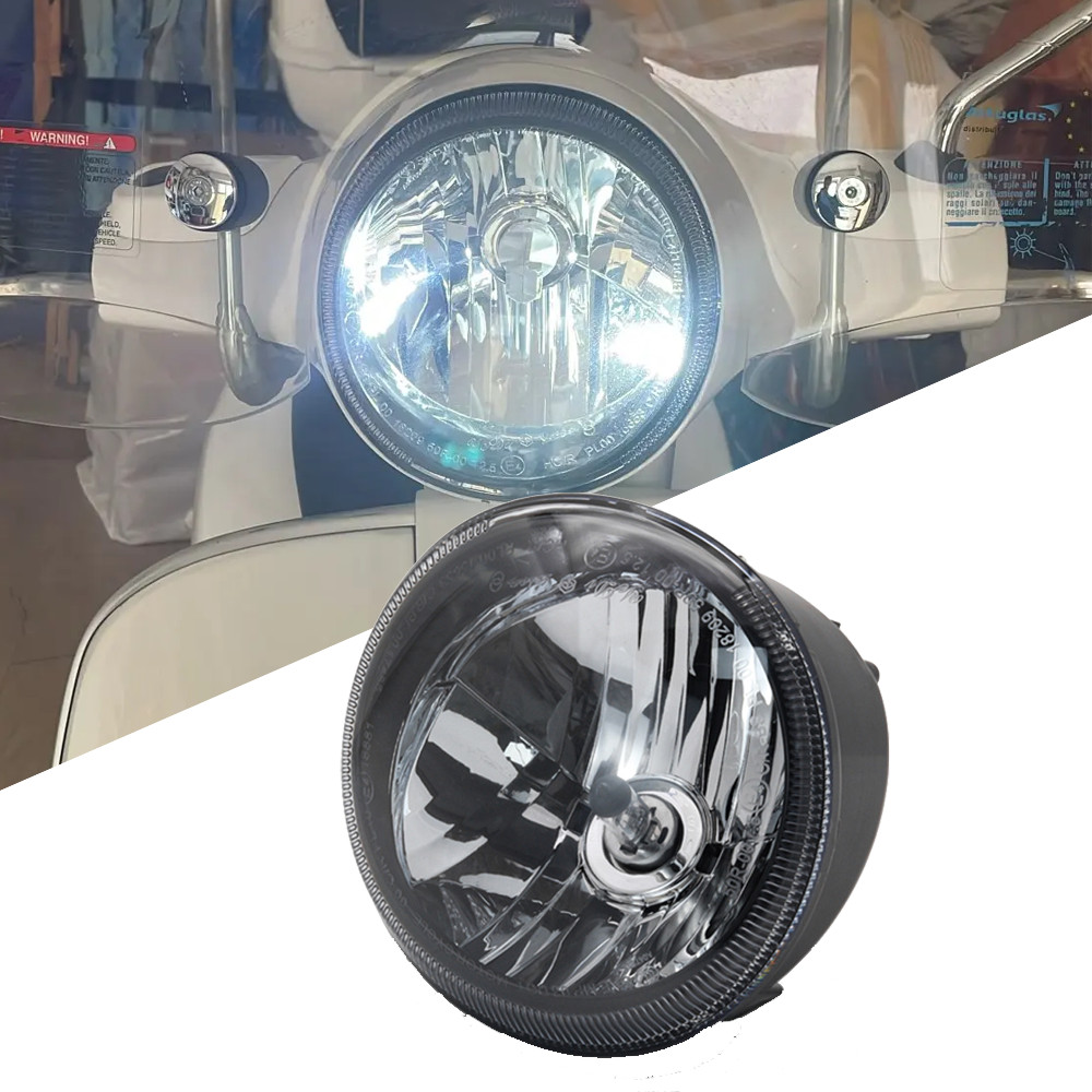 Đèn pha phía trước xe máy Đèn pha cho VESPA GTS GT 125 250 300 GTS300 GTS250 GTS125 Đèn chiếu sáng đ