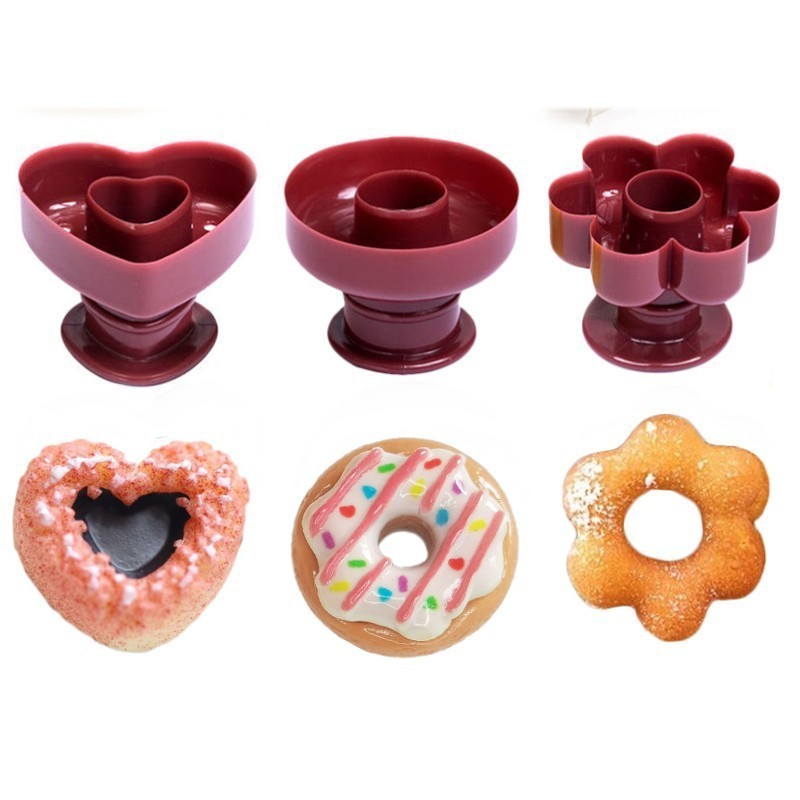 Preferred#Donut mold Donut Cake Mold Donut-shaped cookie mold cake baking gadget MQ L