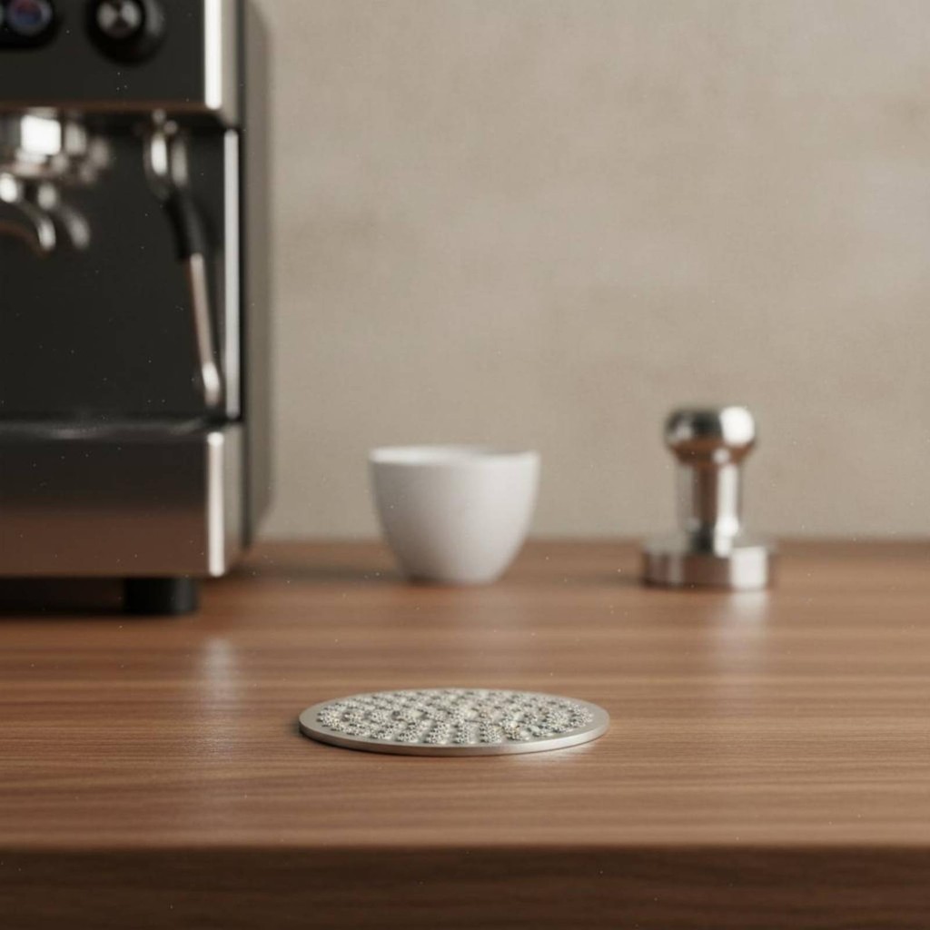 Keeps Brew Head Clean Espresso Puck Màn hình tiếp xúc Portafilter bằng thép không gỉ cho Baristas, C