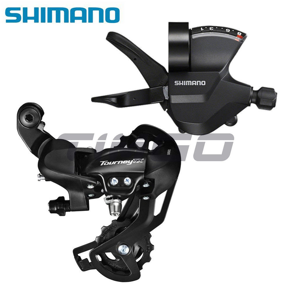 Shimano Tourney TX800 MTB Xe Đạp 1 × 8 Tốc Độ RD-TX800 Derailleur Phía Sau Groupset SL-M315 Sang Số