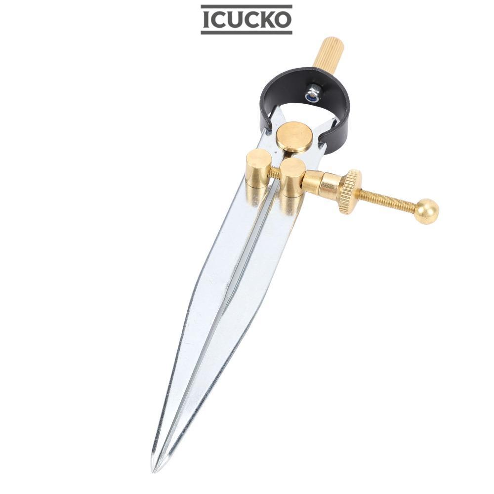 ICUCKO Wing Divider Caliper, Đồng thau Fulcrum Thép Carbon Spring Divider Caliper, Có thể điều chỉnh