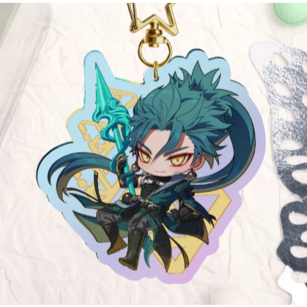 Wuthering Waves: Intimacy charms -Jiyan- ( Rainbow acrylic charm )