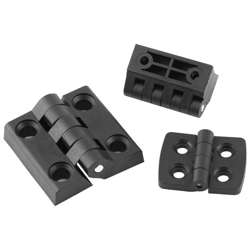 1 Cái / lốc Nhựa Bản Lề Mới ABS Bản Lề nylon Bản Lề Bản Lề Nhựa Đen Bản Lề 50 * 50 Mm Điểm Lớn Bán K