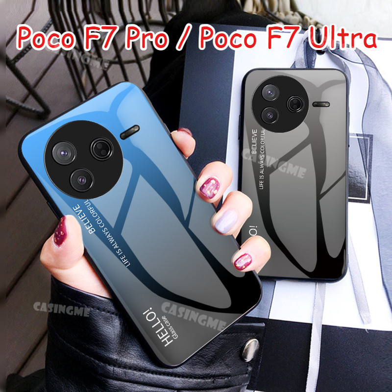 Dành Cho Poco F7 Pro F7 Ultra 5G 2025 Kính Cường Lực Ốp lưng Poco F7 Pro 5G Poco F7 Ultra 5G Poco F7