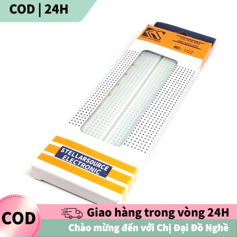 [COD] Testboard 830 lỗ MB-102 breadboard linh kiện điện tử