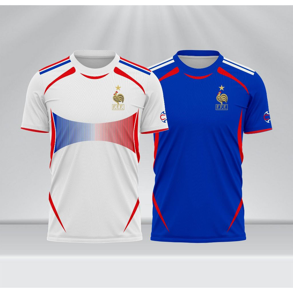 Áo sân khách World Cup 2006 của Pháp