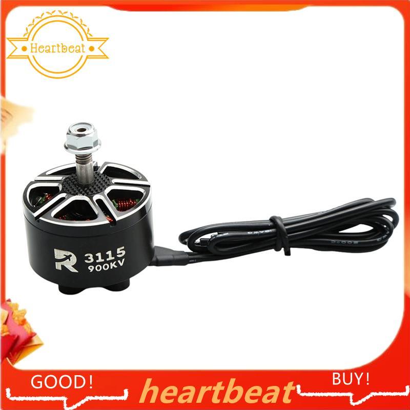 FPV Drone Tương Thích R3115 900KV 3-6S Động Cơ Không Chổi Than Cho 9 10 11 Inch Cho RC Multitor X-Cl